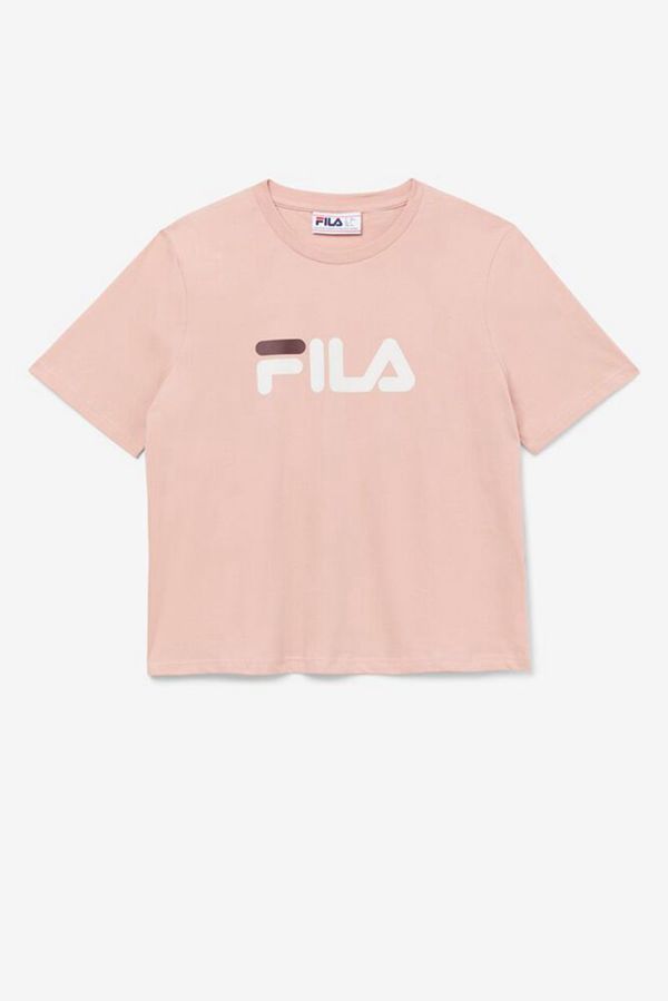 Fila Tričká Damske Ruzove - Miss Eagle Oversized Graphic Vypredaj - Slovakia 65089-YXLS